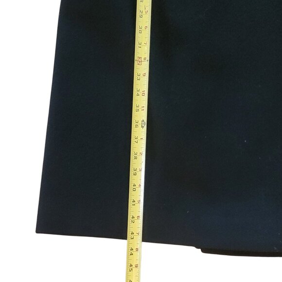 Vintage Forecaster of Boston 100% Wool Black Double Breasted Long Classic Coat - Picture 10 of 15